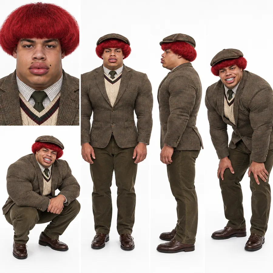 Ficha de personagem criada no Estúdio de Influencer do Corty