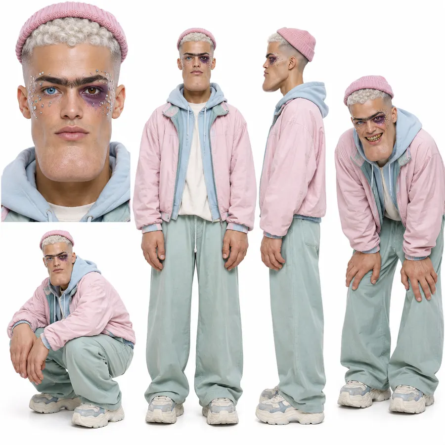 Ficha de personagem criada no Estúdio de Influencer do Corty