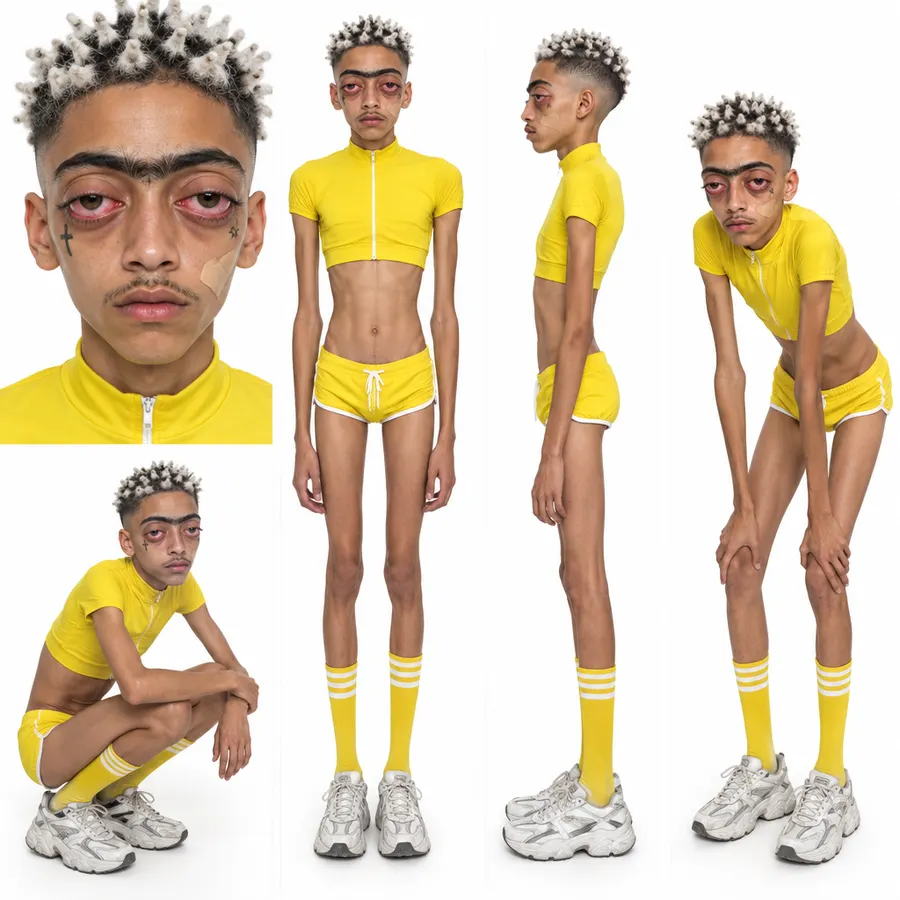 Ficha de personagem criada no Estúdio de Influencer do Corty