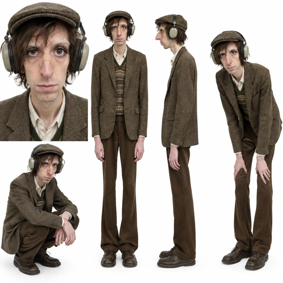 Ficha de personagem criada no Estúdio de Influencer do Corty